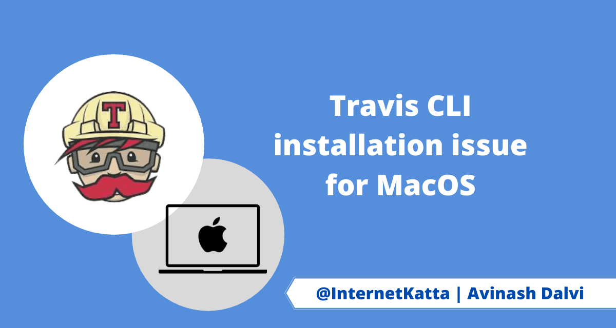 Travis CLI installation issue for MacOS