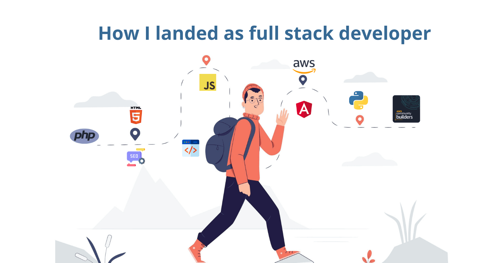 How I landed as full stack developer