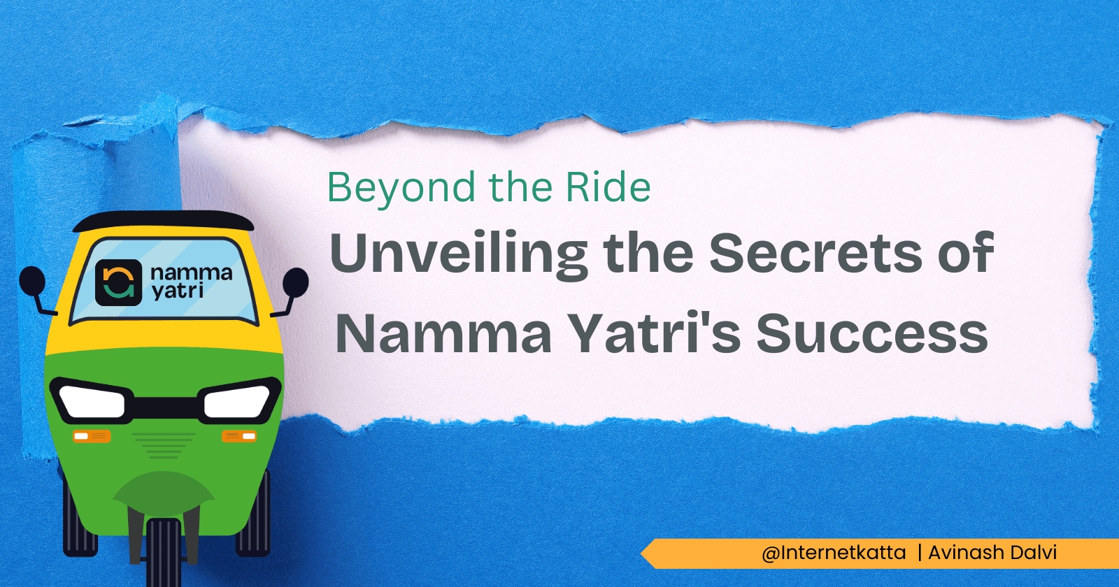 Beyond the Ride: Unveiling the Secrets of Namma Yatri's Success