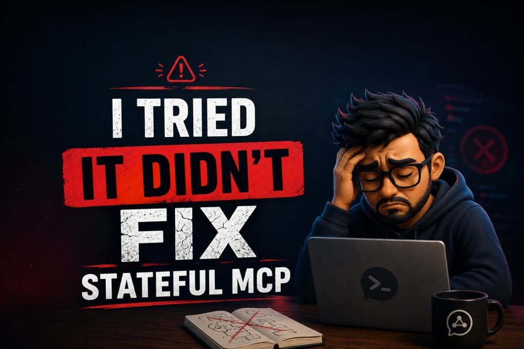 I Tried Redis. It Didn't Fix Stateful MCP on ECS Fargate
